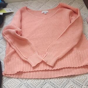 Lucky Brand Soft Coral Sweater